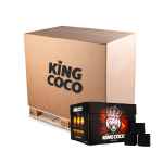 Carbón natural para cachimba KING COCO 28mm – Palet 840kg