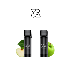 2 Cápsulas precargadas VOOM POD MESH 20mg/ml nicotina – Manzana ácida