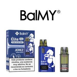 Pod recargable BalMY Élite PRO CITY Starter Kit con cápsula precargada 20mg/ml nicotina - JEREZ (sandia)