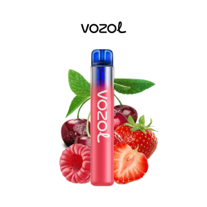 Estuche 10 pods desechables VOZOL Neon 1000 puffs 20mg/ml nicotina – Fresa Frambuesa Cereza