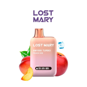 lost-mary-bm1000-turbo-pod-desechable-20mg-nicotina-melocoton-helado