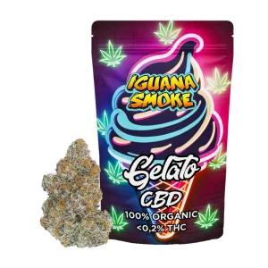 Bolsa de Flores de CBD Gelato 2g