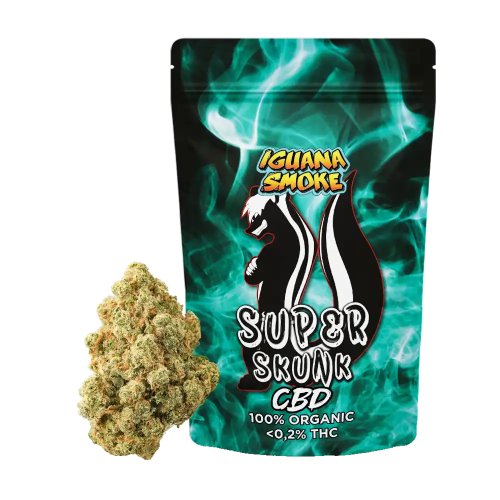 Skunk Bolsa de Flores de CBD Super Skun 2g