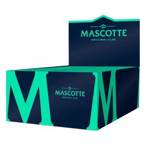 Papel de Liar MASCOTTE Original Slim Librito de 34 Hojas. - Expositor con 50 Libritos