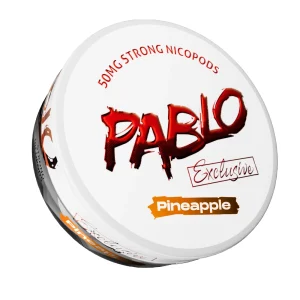 Bolsas de nicotina PABLO Exclusive pouches 50 mg/g - Piña