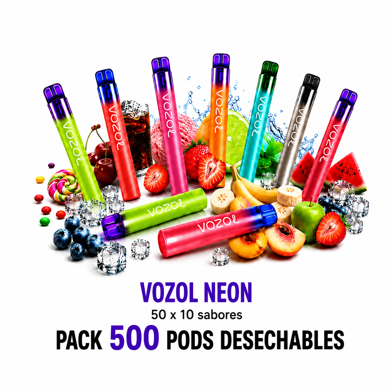 Lote vozol 500 uds liquidacion