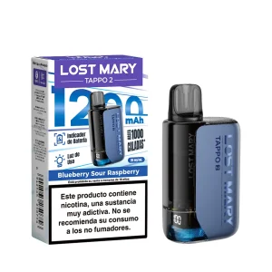 Dispositivo Lost Mary Tappo 2 Air con cápsula precargada 20mg/ml nicotina - Arandano y Frambuesa Acida