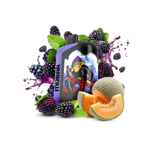 Vaper Mübar Eden Beast Zero 50K Blackberry Melon Mint, sin nicotina