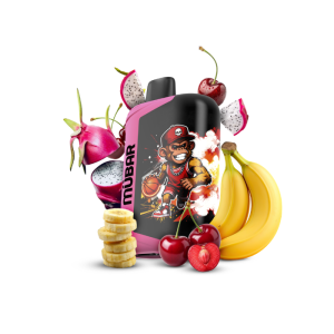 Vaper Mübar Eden Beast Zero 50K Dragonfruit Banana Cherry, sin nicotina