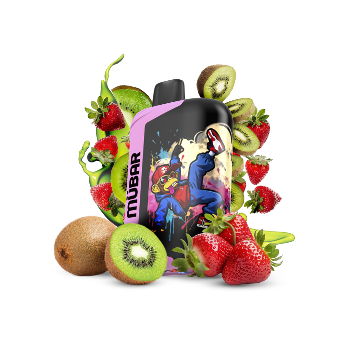 Mübar Eden Beast Zero 50K Strawberry Kiwi Vaper Mübar Eden Beast Zero 50K Strawberry Kiwi, sin nicotina