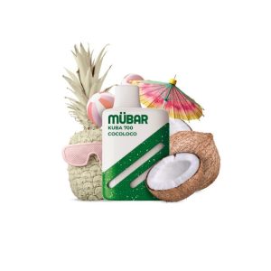 Estuche de 10 vapers Mübar Kuba 700 Cocoloco, 0 mg/ml