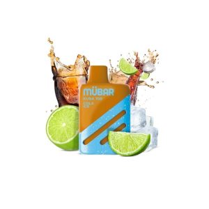 Estuche de 10 vapers Mübar Kuba 700 Cola Ice, 20 mg/ml