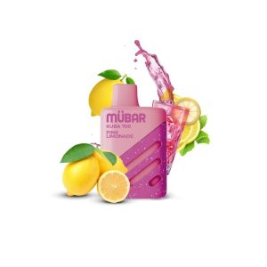 Estuche de 10 vapers Mübar Kuba 700 Pink Lemonade, 20 mg/ml