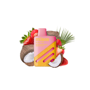 Estuche de 10 vapers Mübar Kuba 700 Strawberry Coconut, 20 mg/ml